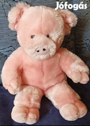 Új Build a Bear Malac Plüss 40 cm maci ( disney nici játék baba )