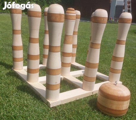 Új Bükk Fa KERTI Lengőteke KERTI Játék Lengő TEKE