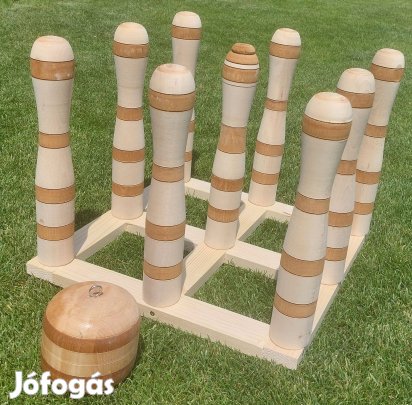 Új Bükk Fa KERTI Lengőteke KERTI Játék Lengő TEKE