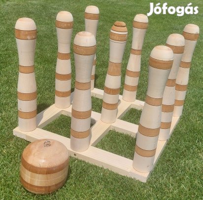 Új Bükk Fa KERTI Lengőteke KERTI Játék Lengő TEKE