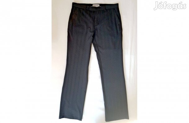 Új C&A Clockhouse fekete-fehér csíkos férfi nadrág