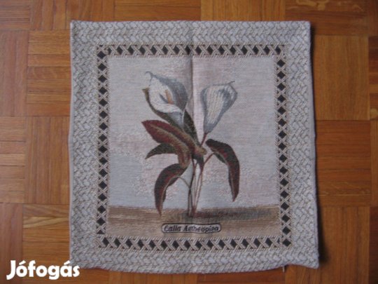 Új Calla Aethiopica díszpárna huzat