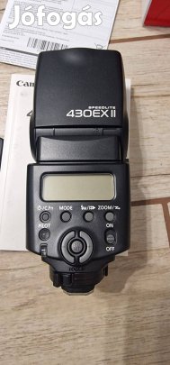 Új Canon 430EX II Speedlite vaku