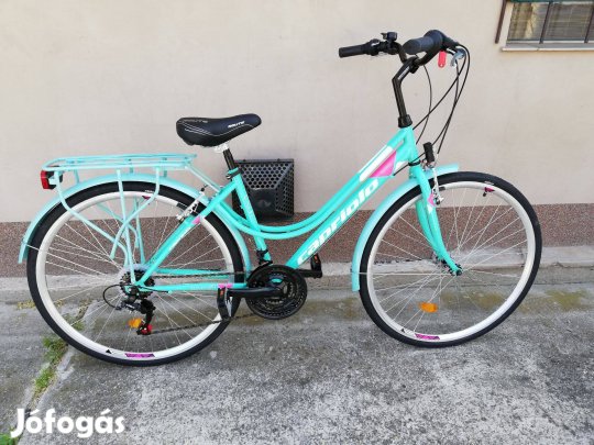 Új Capriolo Sunries DEL türkiz 28" Női kerékpár! (73)
