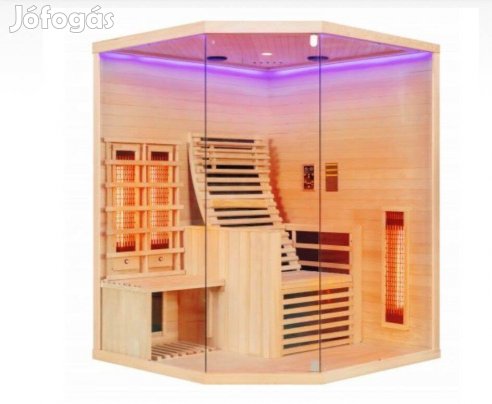 Új Carbon 3 kétszemélyes infrakabin, 2,46 KW