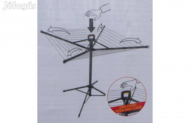 Új Casa si Pop Up kinyitható esernyő típusú ruhaszárító 20m