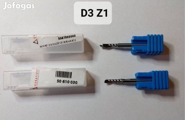 Új Ceratizit D3 Vhm 1 élű marók egyben eladók