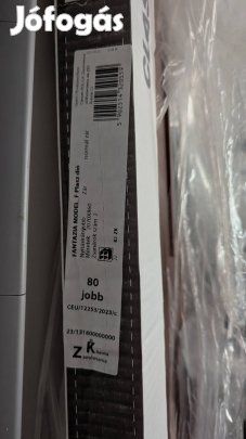 Új Classen beltéri ajtó tokkal,zárral,kulccsal,olasz dió 80-as(jobbos)