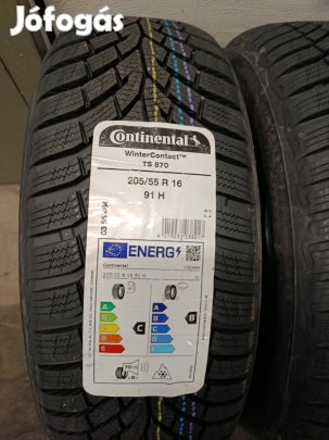Új Continental Wintercontact TS870 205 55 R16 téligumi, Újpest 