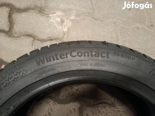 Új Continental Wintercontact TS870 235 45 R18 XL téligumi, Újpest