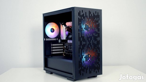 Új Core I5 12400F Gamer Max PC 16GB 500GB Rtx 5060 8GB DDR7 2Év GAR!