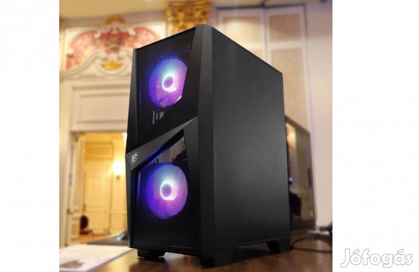 Új Core I5 12400 Gamer Max PC 32GB 500GB SSD Rtx 3070 8GB DDR7 2Év GAR