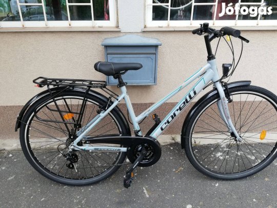 Új Corelli Nuptse Női 28" szürke aluvázas kerékpár! (70)