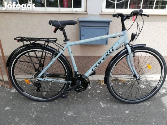 Új Corelli Nuptse szürke 28" ffi aluvázas kerékpár! (115)
