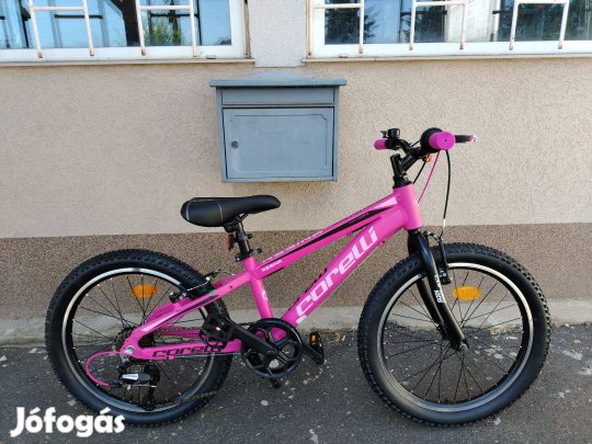 Új Corelli Regina rózsaszín 20" gyerek aluvázas kerékpár! (83)