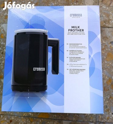 Új Cremesso Tejhabosító, dokkolóval - Vadonatúj, bontatlan