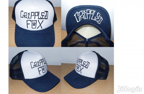 Új Crippled Fox merch trucker cap, sapka