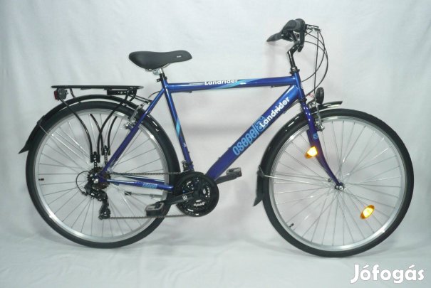 Új Csepel Landrider kék férfi trekking túra kerékpár