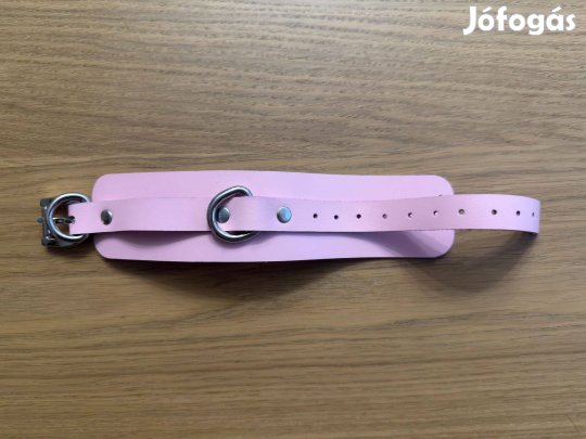 Új Csukló Öv Karkötő Karperec Bilincs Divat Kiegészítő Pink Rózsaszín