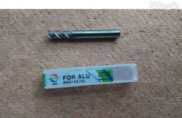 Új D6 Vhm 3 élű maró eladó