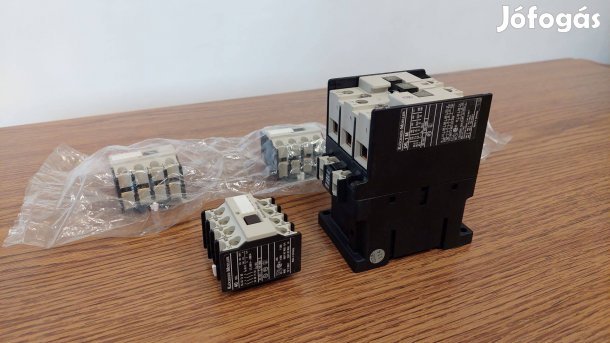 Új DIL 1M 220V AC mágneskapcsoló plusz 1 db segédérintkező