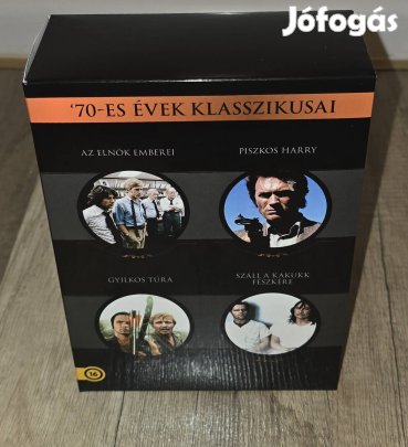 Új DVD:Gyilkos túra/Elnök emberei/Piszkos Harry/Száll a kakukk