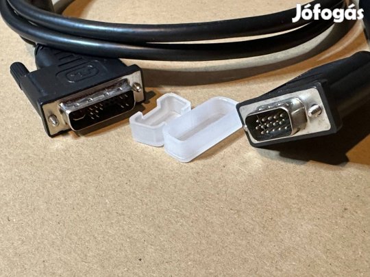 Új DVI-I - VGA monitor kábel