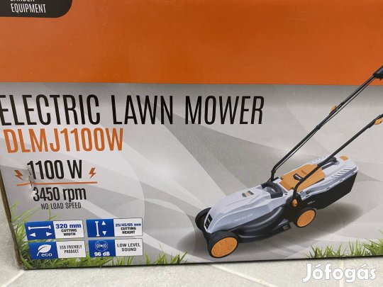 Új Daewoo Dlmj1100W elektromos fűnyíró (nem Parkside)