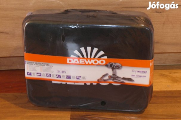 Új Daewoo kézi inverteres hegesztőgép táskában 4,6kW 24,8V