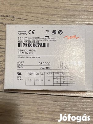 Új Dehnguard túlfeszültség levezető 952200 DG M TN 275 eladó