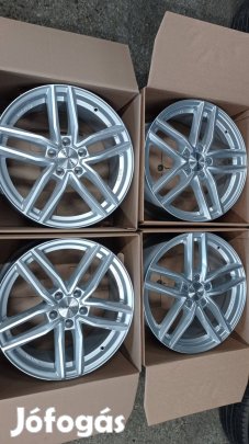 Új Dezent 5x112 lyukosztású 18 colos alu felni garnitúra olcsón eladó
