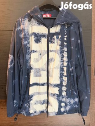 Új Diesel J-Warrett "Watercolour" Logo Szélkabát