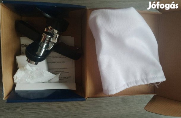 Új Diplom márkájú króm és fekete színű mosdó csaptelep