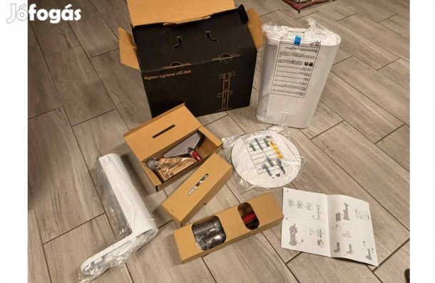 Új Dyson V10 Álló dokkoló porszívó és kiegészítő tartó állvány Új