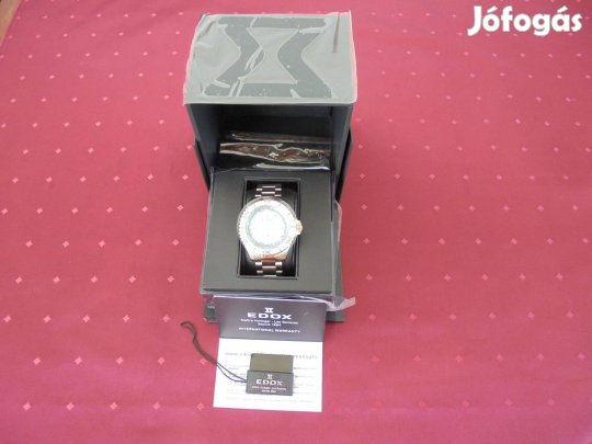 Új Edox Neptunian Grande Réserve dobozában