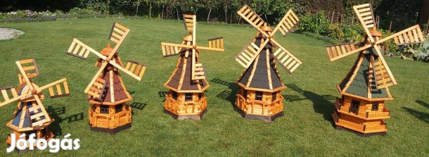 Új Éger Fa KERTI Malom Gyönyörű KERTI Díszmalom