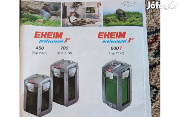 Új Eheim Professzionális akváriumszűrőümelegítő (Professionel 3e 600