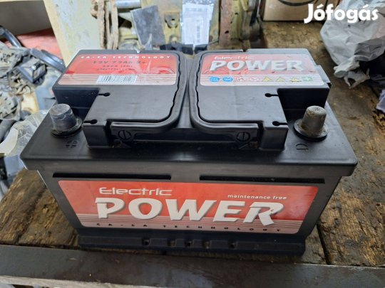 Új Electric Power akkumulátor, garanciás 72Ah