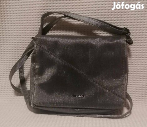 Új Elegáns Fényes Ezüst "Daniel Ray" Női Válltáska / Retikül