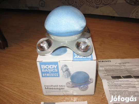 Új Elektromos Flexibilis 5 pontos Kézi Masszírozó Body Basics Dobozába
