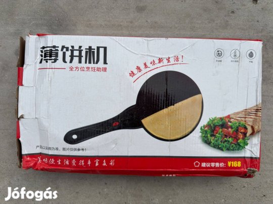 Új Elektromos Palacsintasütő Tapadásmentes Palacsinta Sütő