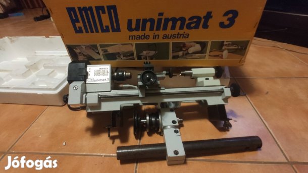 Új Emco Unimat3 Műszerész eszterga