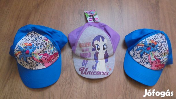 Új Én kicsi pónim My little pony kislány baseball sapka - 2 féle