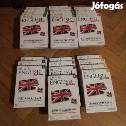 Új English Today 2-26. angol nyelvtanfolyam könyv DVD