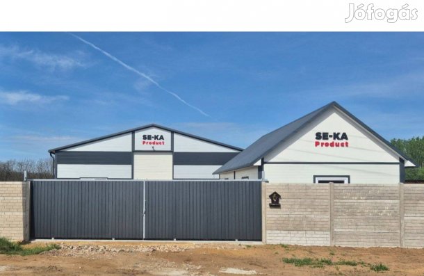 Új Építésű Csarnok és Kiszolgáló épület Balkány-Biri