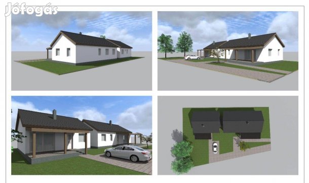 Új Építésű, Kulcsrakész Családi Ház Eladó Ászáron