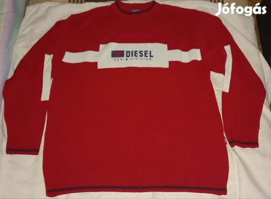 Új Eredeti Diesel Pulóver   L 