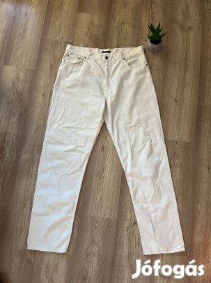 Új Ermenegildo Zegna luxus férfi chino nadrág XL Harmadáron