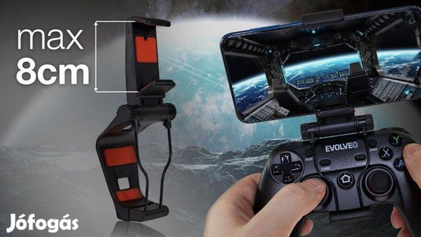 Új Evolveo Fighter F1 Univerzális Kontroller, Joystick, Gamepad, Játék