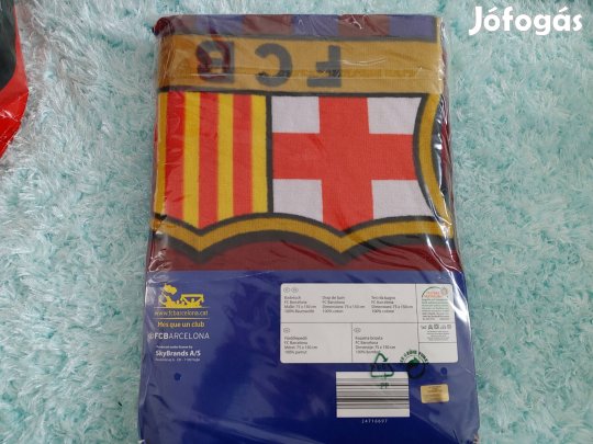 Új FC Barcelona Fürdőlepedő